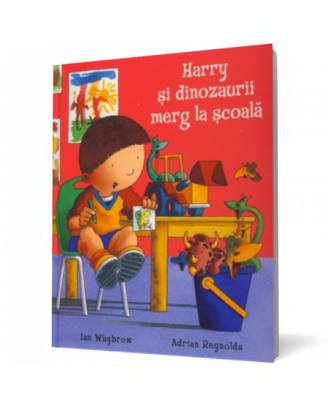Harry si dinozaurii merg la scoala - Coperta 3D