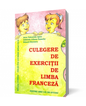 Culegere de exercitii de limba franceza - Coperta 3D