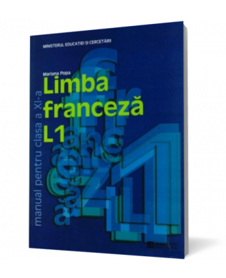 Limba Franceza L1. Manual pentru clasa a XI-a - Coperta 3D