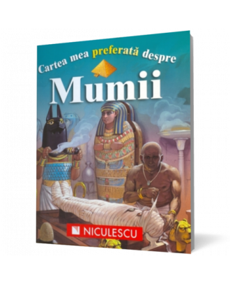 Cartea mea preferata despre Mumii - Coperta 3D