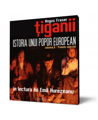 Ţiganii. Volumul II: Primele migraţii - Coperta 3D