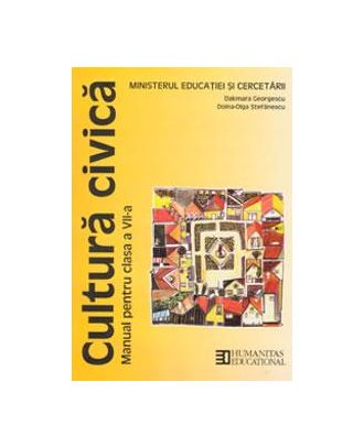 Cultura civica. Manual pentru clasa a VII-a - Coperta