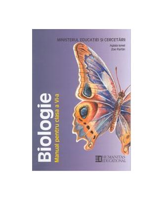 Biologie. Manual pentru clasa a VI-a - Coperta