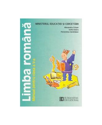 Limba romana. Manual pentru cl a V-a - Coperta