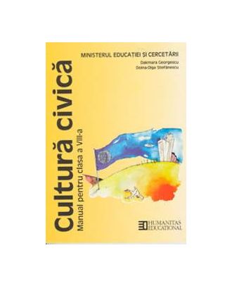 Cultura civica. Manual cl a VIII-a - Coperta