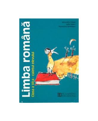 Limba romana. Caietul elevului cl a VII-a - Coperta