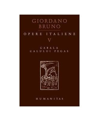 Opere italiene V. Cabala calului Pegas - Coperta