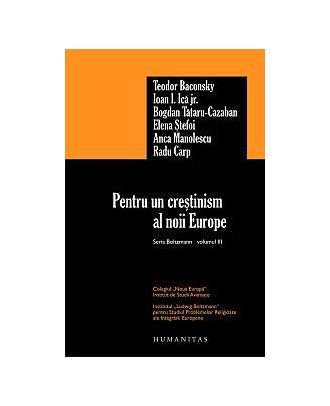 Pentru un crestinism al noii Europe. Seria Boltzmann, volumul III - Coperta