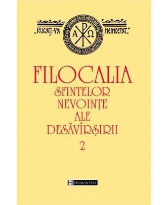 Filocalia sfintelor nevointe ale desavirsirii 2 - Coperta