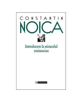 Introducere la miracolul eminescian - Coperta