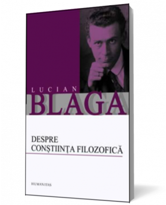 Despre constiinta filozofica - Coperta 3D