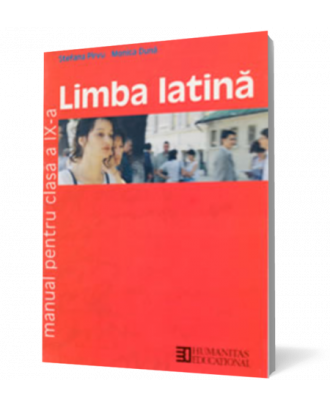 Limba latina. Manual pentru clasa a IX-a - Coperta 3D