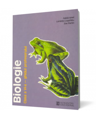 Biologie. Ghidul profesorului cl a VI-a - Coperta 3D