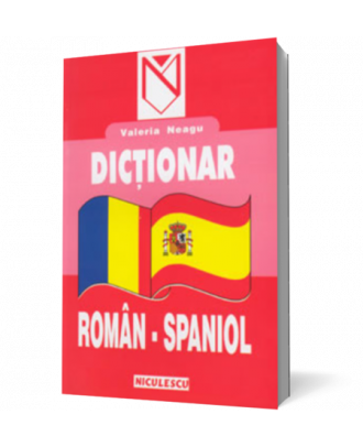 Dictionar roman-spaniol - Coperta 3D