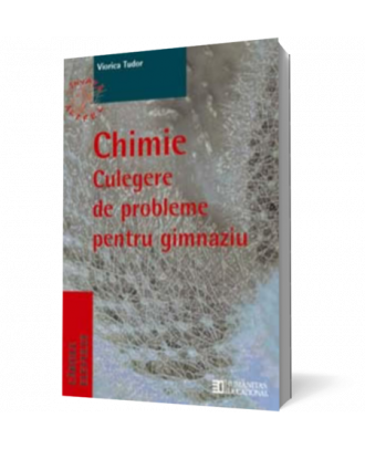 Chimie. Culegere de probleme pentru gimnaziu - Coperta 3D