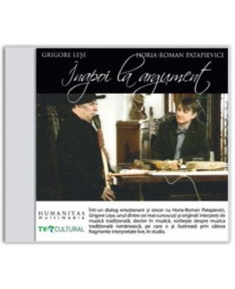 Înapoi la argument cu Grigore Leşe - Coperta