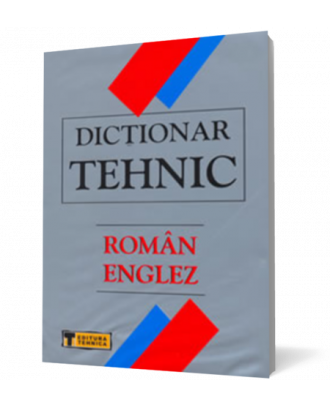 Dictionar tehnic roman - englez - Coperta 3D