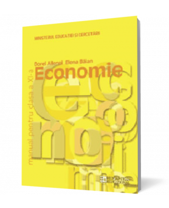 Economie. Manual pentru cls a XI-a - Coperta 3D