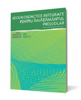 Jocuri didactice integrate pentru invatamantul prescolar - Coperta 3D