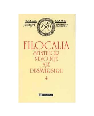 Filocalia sfintelor nevointe ale desavirsirii IV - Coperta