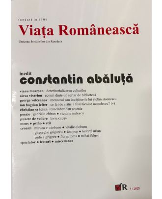 Revista Viața Românească 3/2025
