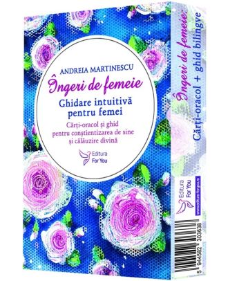 Ingeri de femeie. Set carti-oracol bilingve + ghid