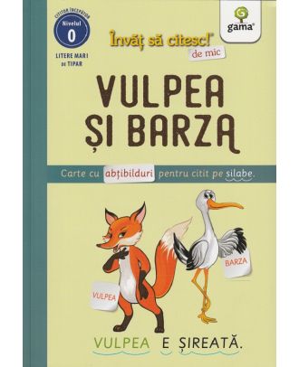Invat sa citesc de mic. Vulpea si barza