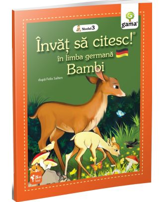 Învăţ să citesc în limba germană! Bambi
