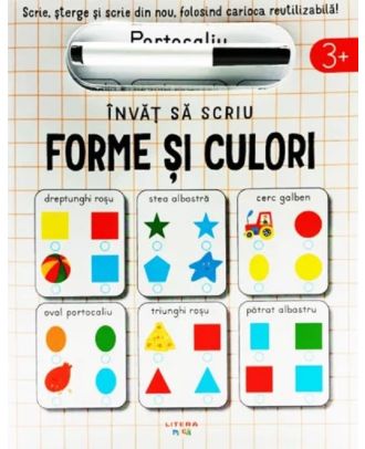 Invat sa scriu. Forme si culori