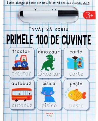 Invat sa scriu. Primele 100 de cuvinte