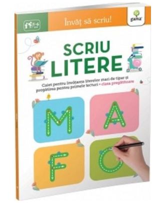 Invat sa scriu! Scriu litere