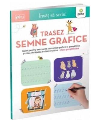 Invat sa scriu! Trasez semne grafice