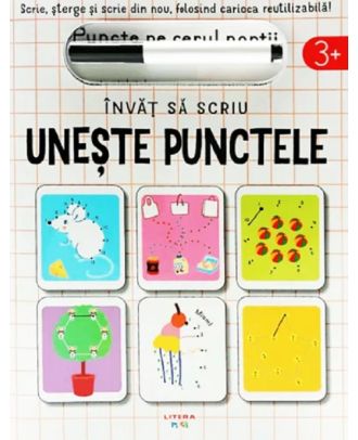 Invat sa scriu. Uneste punctele