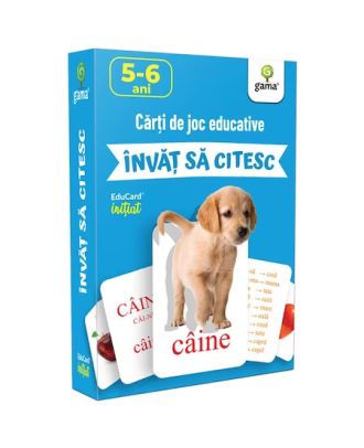 Invat sa citesc. Carti de joc educative