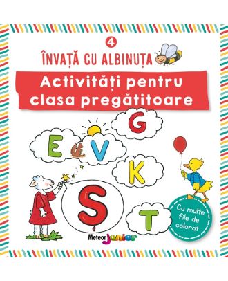 Învață cu albinuța. Activități pentru clasa pregătitoare (vol. 4)