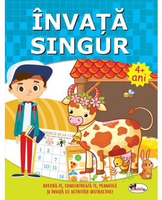 Invata singur. Carte de activitati +4 ani