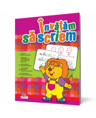Invatam sa scriem - Coperta 3D