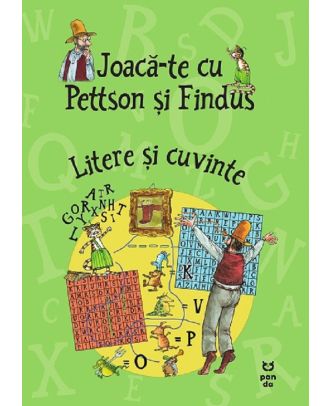 Joaca-te cu Pettson si Findus. Litere si cuvinte