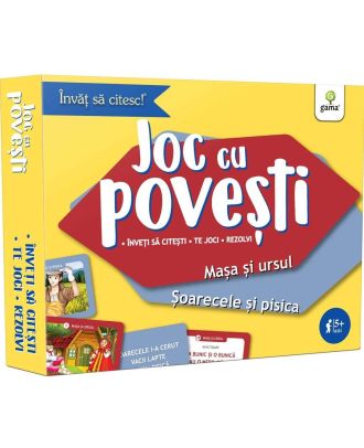Joc cu povesti: Masa si ursul. Soarecele si pisica