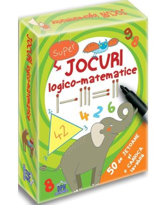 Jocuri logico-matematice. 50 de jetoane