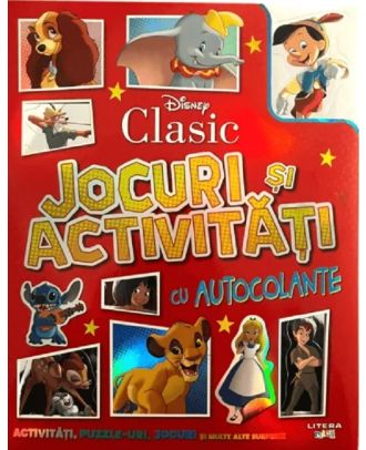 Jocuri si activitati cu autocolante