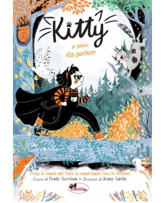 Kitty și pisica din pădure