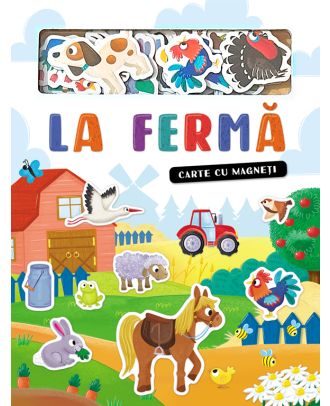 La fermă. Carte cu magneți