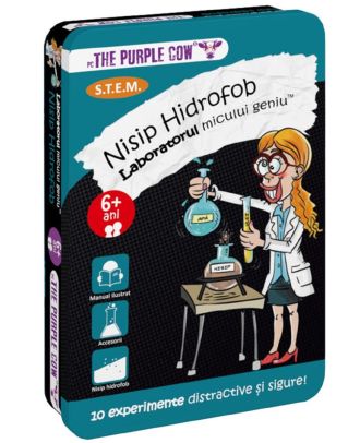 Laboratorul micului geniu: Nisip hidrofob
