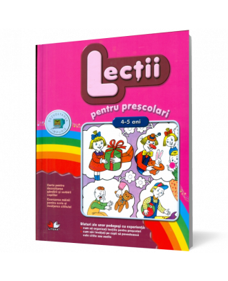 Lectii pentru prescolari - Coperta 3D