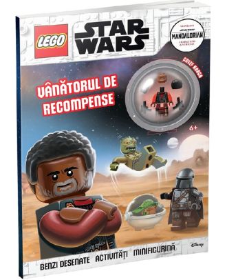 Lego Star Wars: Vanatorul de recompense. Carte cu activitati + Minifigurina
