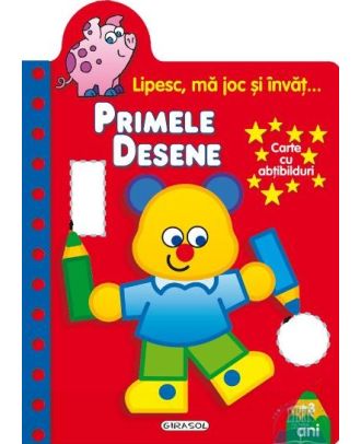 Lipesc, ma joc si invat. Primele desene
