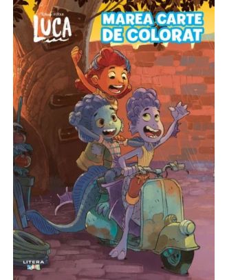 Disney Pixar. Luca. Marea carte de colorat