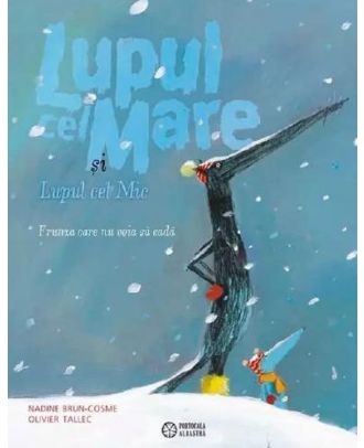 Lupul cel Mare si Lupul cel Mic. Frunza care nu voia sa cada