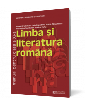 Limba romana manual cls 11 - Coperta 3D